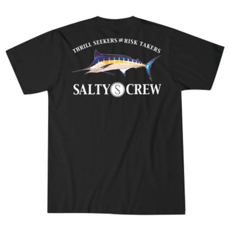 Salty Crew Billfish T-Shirt – Black Large