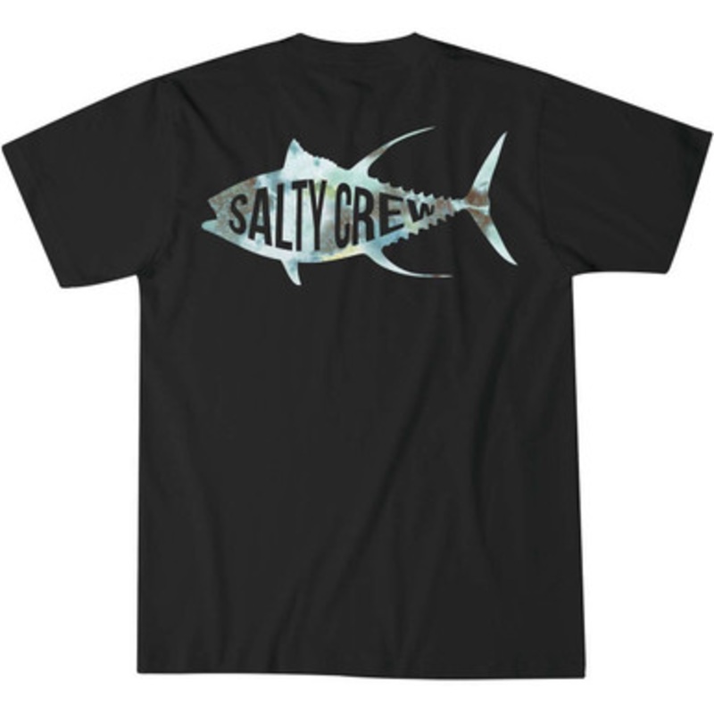 Salty Crew Fisher T-Shirt – Black Small