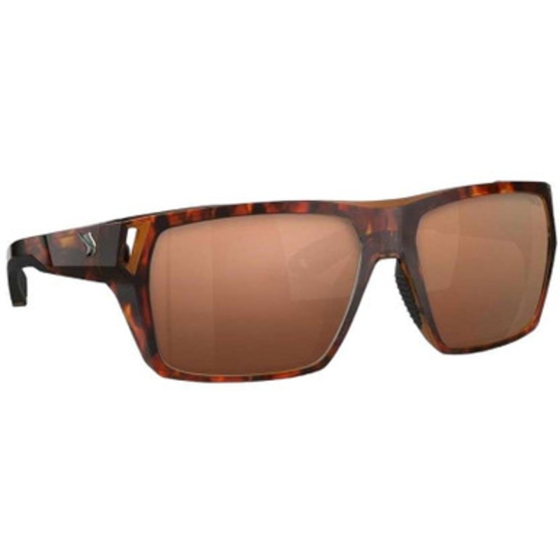 Fin-Nor Browns Bay Sunglasses – Matte Sienna Tort Frame/Copper Poly Lens