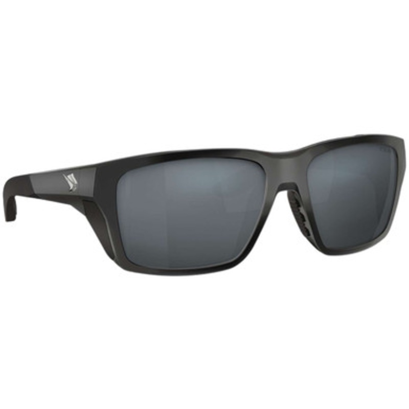 Fin-Nor Rum Line Sunglasses – Matte Black Frame/Grey Poly Lens