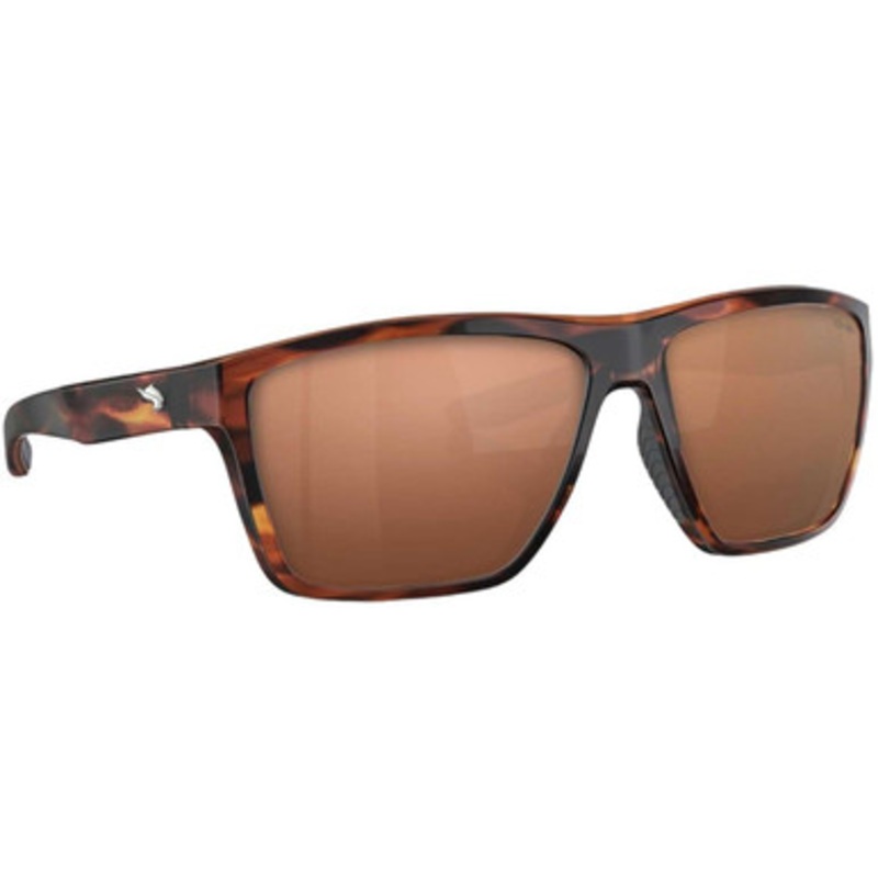 Fin-Nor Big Pine Sunglasses – Matte Tea Tortoise Frame/Copper Poly Lens