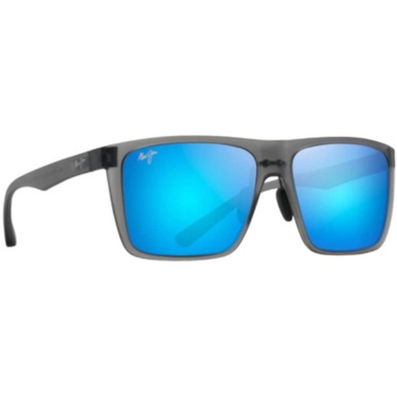 Maui Jim Honokalani Sunglasses – Translucent Grey Frame/Blue Hawaii Lens