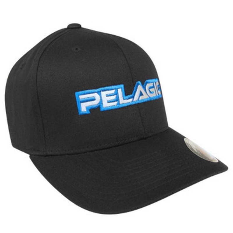 Pelagic 502 Flexfit ”Pelagic” Cap Black – Large/X-Large