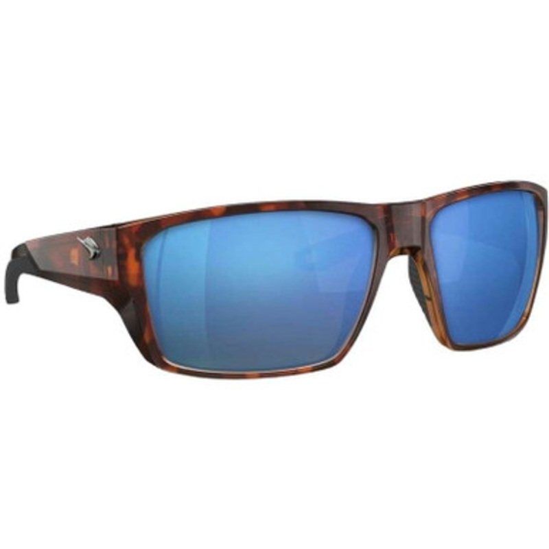 Fin-Nor Bouncer Sunglasses – Matte Sienna Tort Frame/Blue Mirror Poly Lens