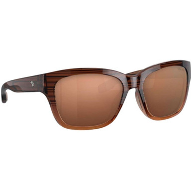 Fin-Nor Mordida Sunglasses – Honey Ripple Fade Frame/Copper Poly Lens