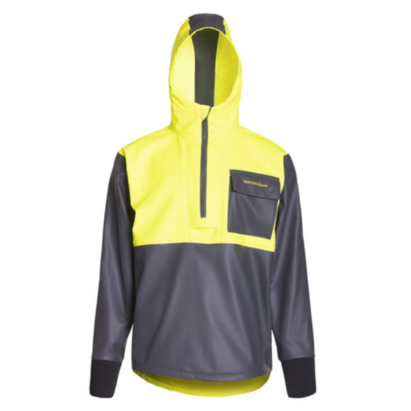 Grundens Neptune Thermo Pullover Jacket – Hi-Vis Yellow – M