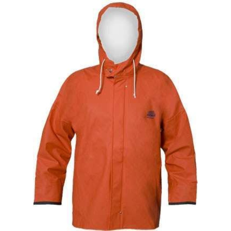 Grundens Petrus HD 44 Hooded Jacket Orange – Size X-Large