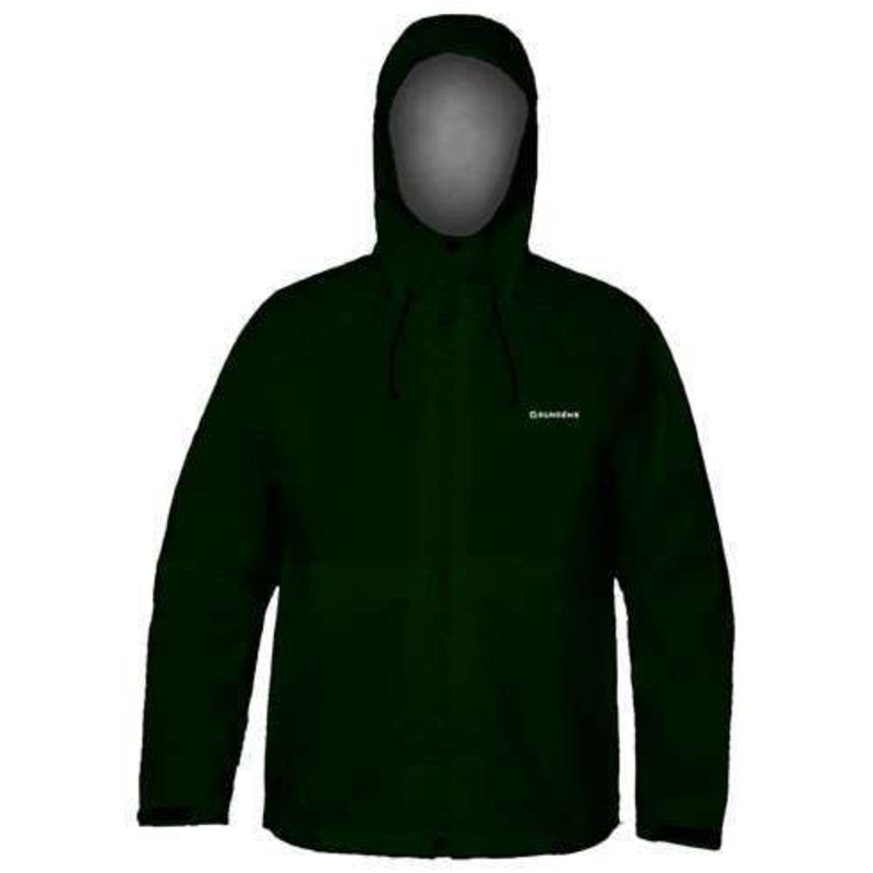 Grundens Weather Watch Hooded Jacket Green – Size X-Large