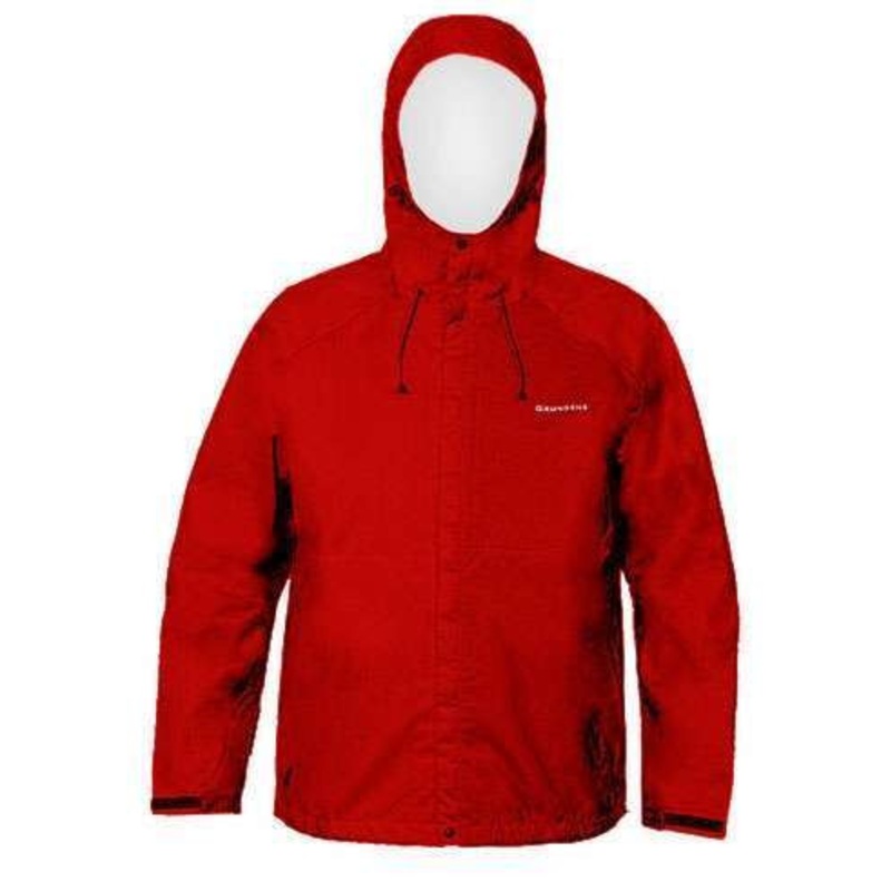 Grundens Weather Watch Hooded Jacket Red – Size X-Large