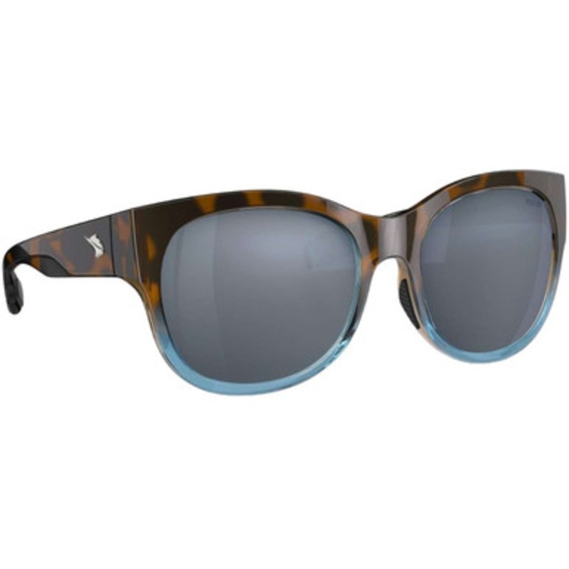 Fin-Nor Capitana Sunglasses – Amber Tort/Blue Fade Frame/Grey Glass Lens