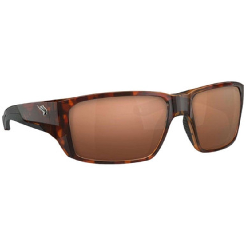 Fin-Nor Flybridge Sunglasses – Matte Sienna Tort Frame/Copper Poly Lens