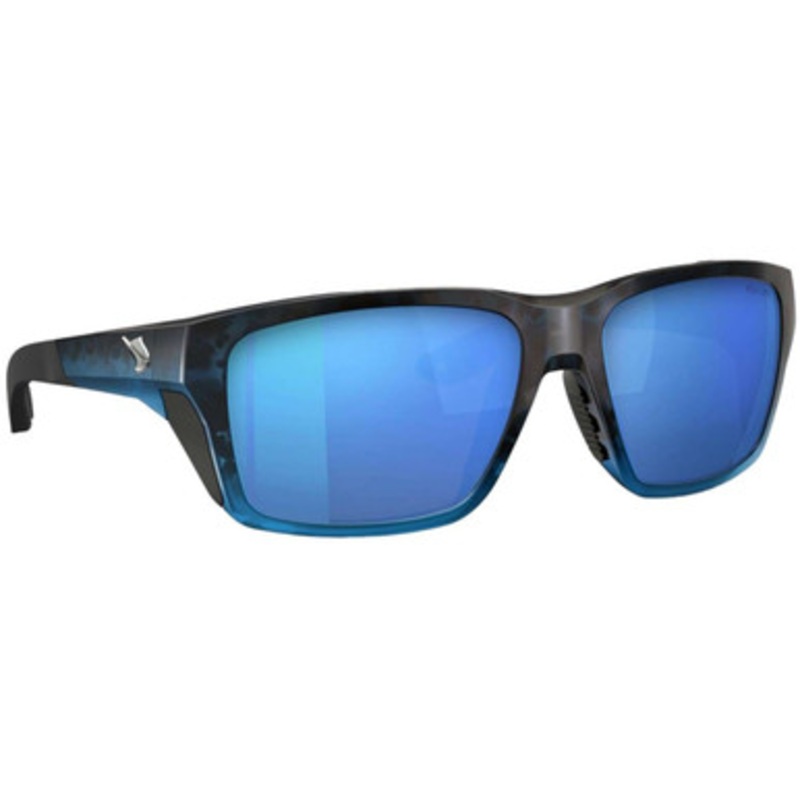 Fin-Nor Rum Line Sunglasses – Matte Keys Camo Frame/Blue Mirror Poly Lens
