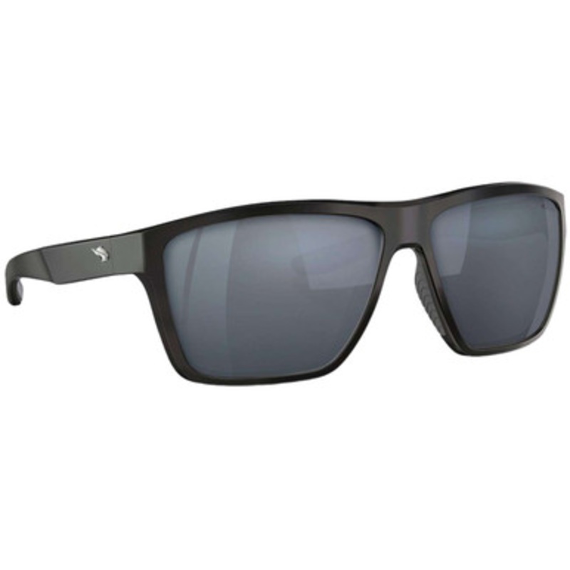 Fin-Nor Big Pine Sunglasses – Matte Black Frame/Grey Glass Lens