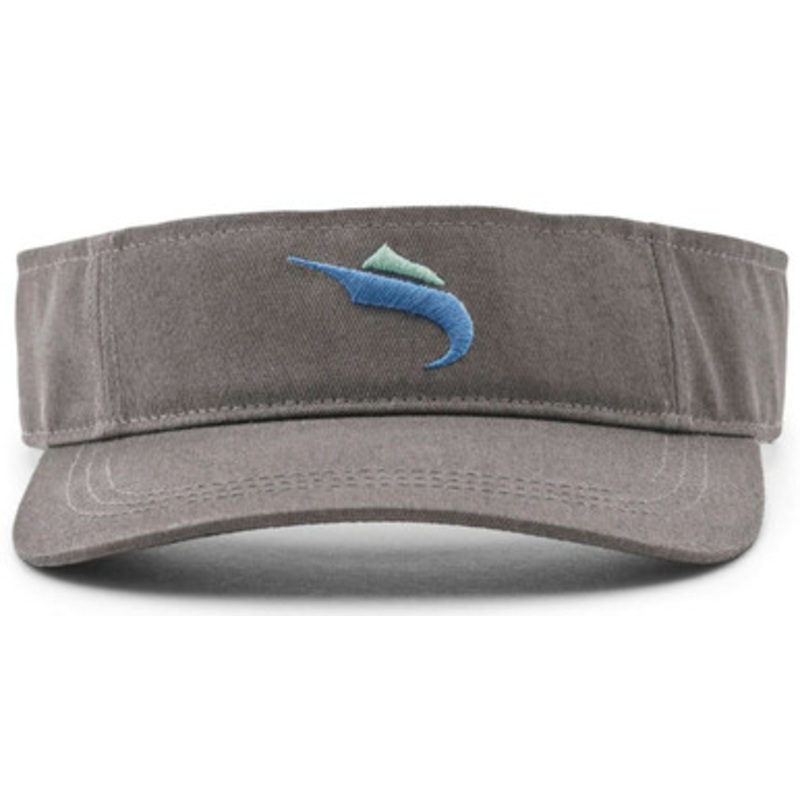 Fin-Nor Embroidered Logo Visor – Grey