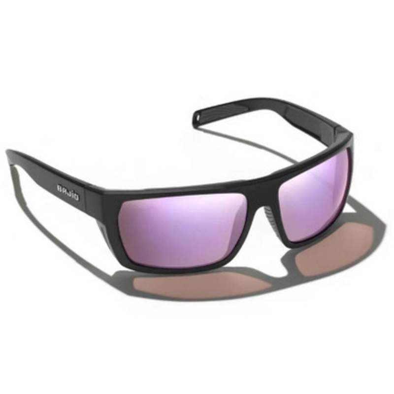Bajio Palometa Sunglasses – Black Matte Frame/Rose Mirror Glass Lens