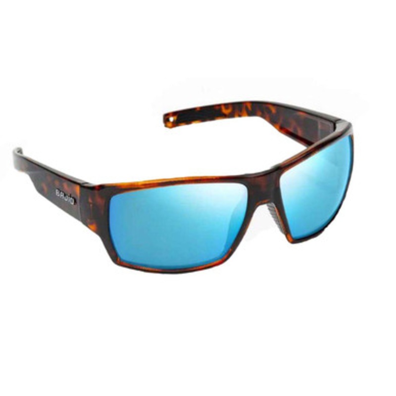 Bajio Vega Sunglasses – Brown Tort Matte/Blue Mirror Glass Lens