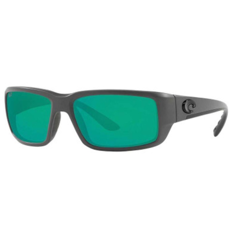 Costa Del Mar Fantail Sunglasses – 580P Lenses – Gray Matte Frame/Green Mirror Lens