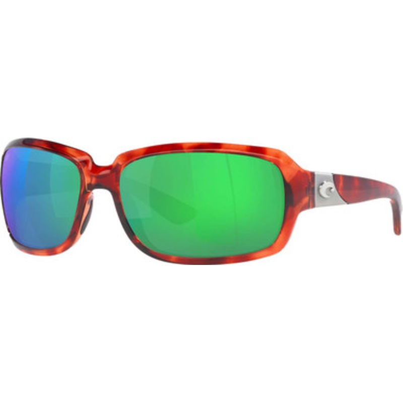 Costa Isabela Sunglasses – Tortoise/Green Mirror 580P