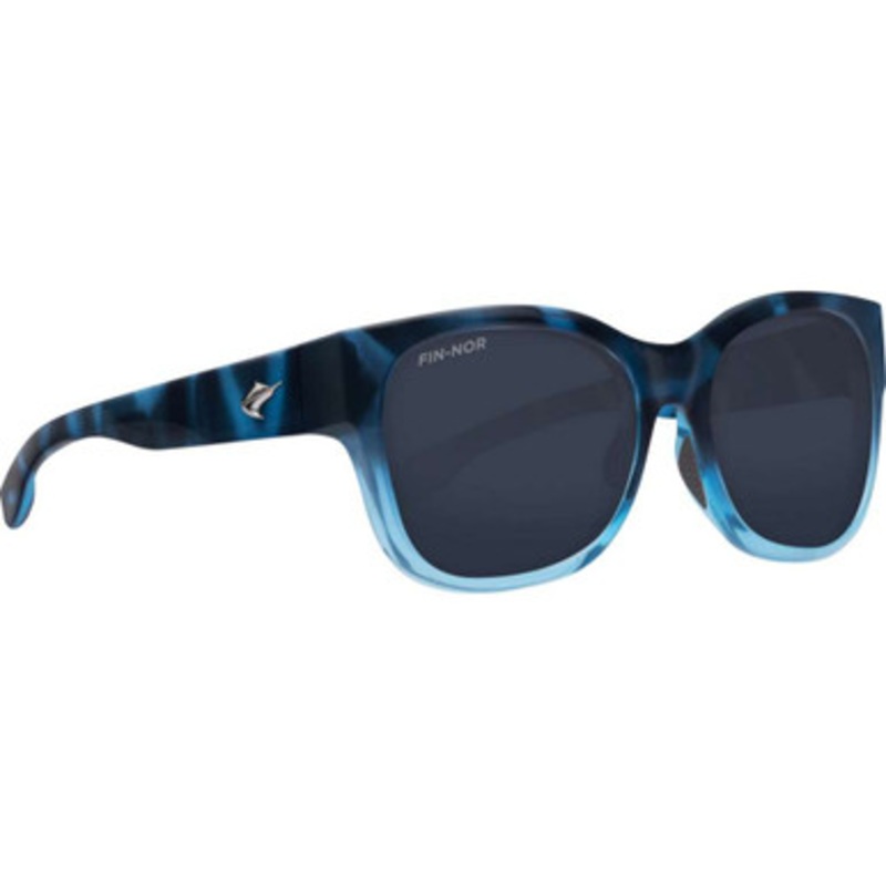 Fin-Nor Capitana Sunglasses – Blue/Gray Stormy Tort Frame/Grey Glass Lens