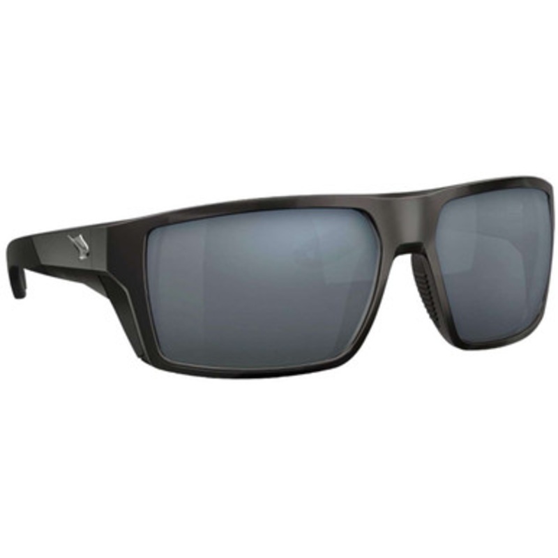 Fin-Nor North Drop Sunglasses – Matte Black Frame/Grey Poly Lens