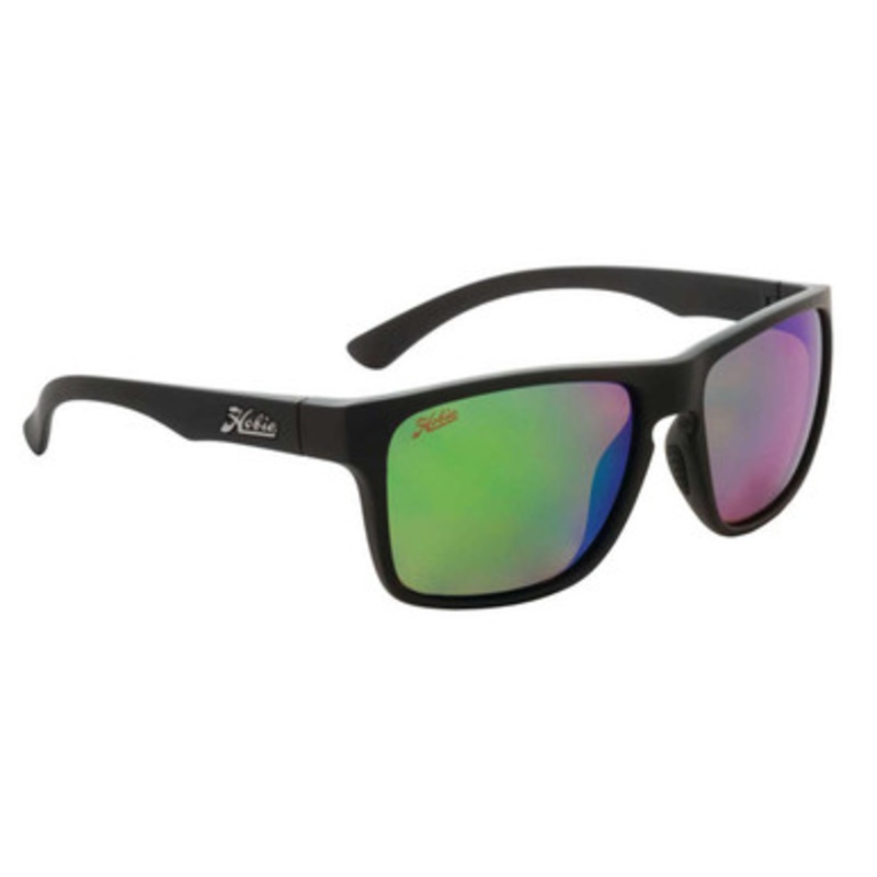 Hobie Bodhi Polarized Sunglasses – Satin Black/Copper w/Sea Green