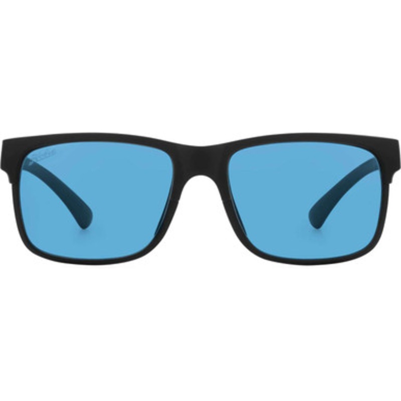 Hobie Huntington Interchange Sunglasses – Satin Black/Grey w/Cobalt