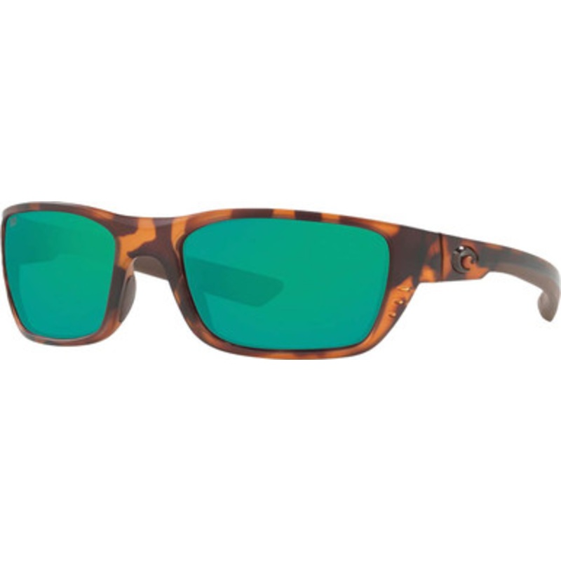 Costa Whitetip Sunglasses – Matte Retro Tortoise/Green Mirror 580P