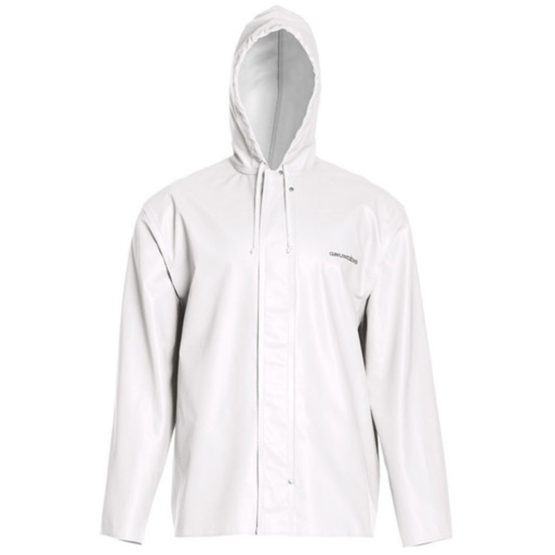 Grundens Clipper 82 Hooded Parka White – Size X-Large