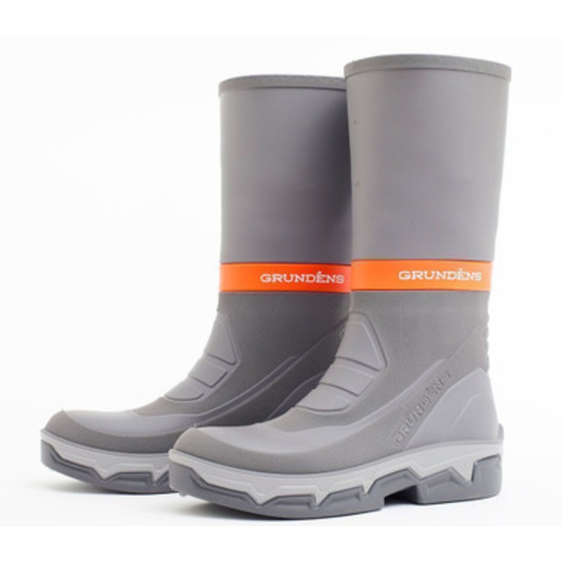 Grundens Deck Boss Boots – Grey/Orange – M15