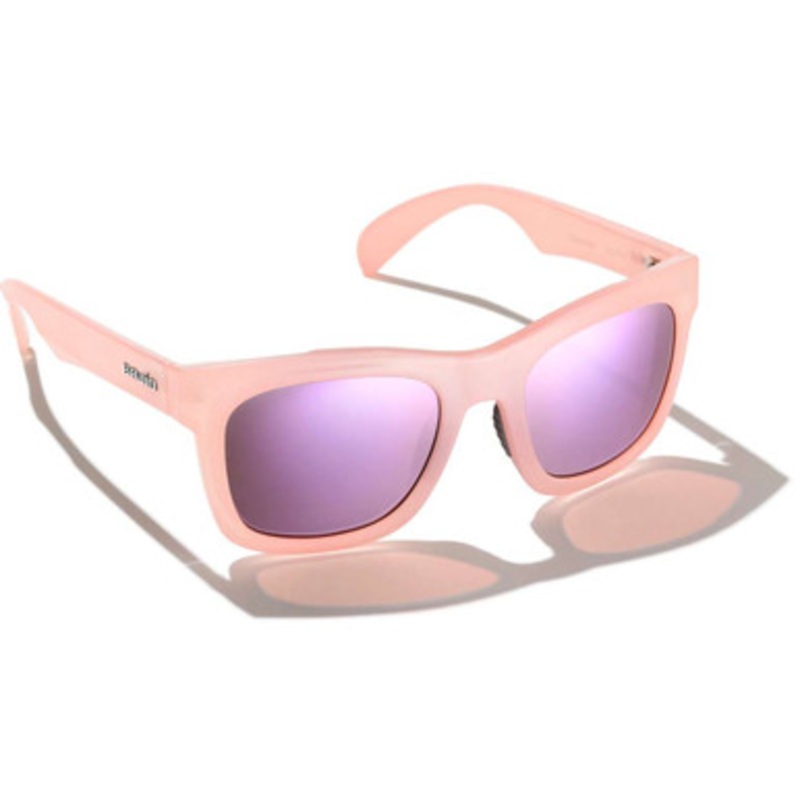 Bajio Cometa Sunglasses – Pink Gloss Frame/Rose Mirror PC Lens