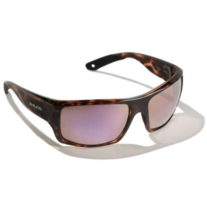 Bajio Nato Sunglasses – Brown Tortoise Gloss Frame/Rose Mirror PC Lens
