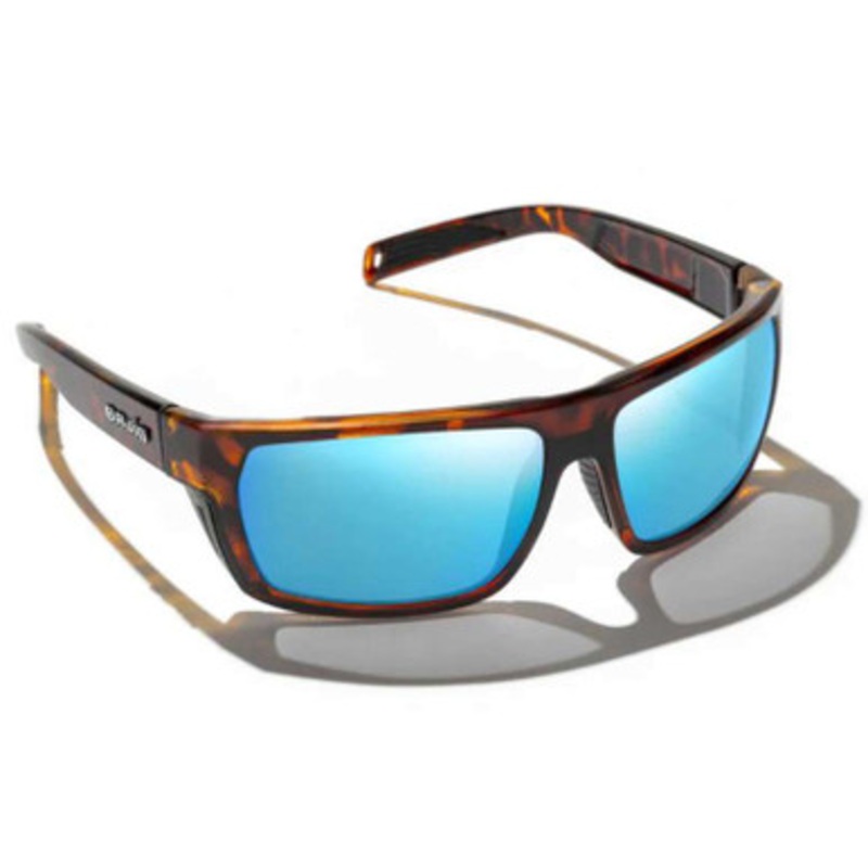 Bajio Palometa Sunglasses – Brown Tort Matte/Blue Mirror Glass Lens