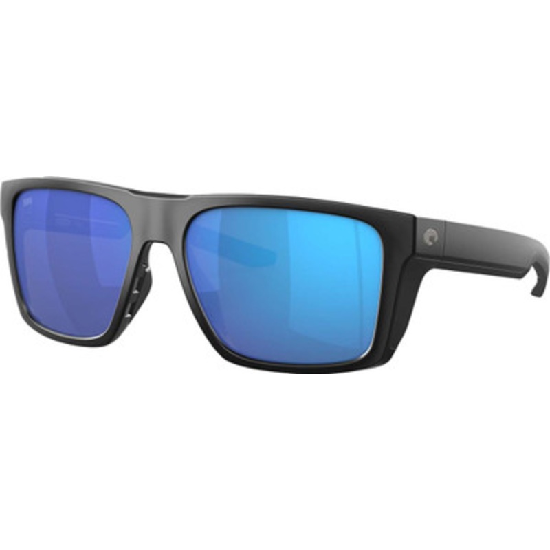 Costa Lido Sunglasses – Matte Black/Blue Mirror 580G