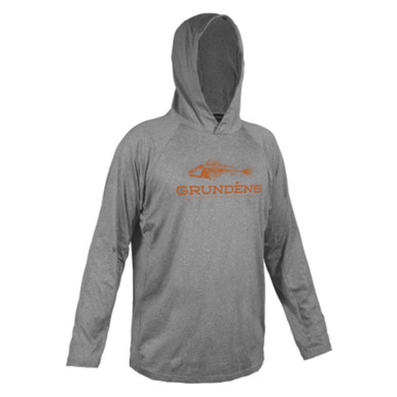Grundens Deck Hand Hoodie – Monument Grey L