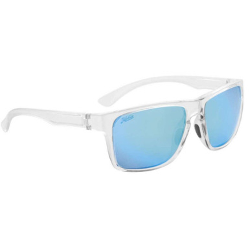 Hobie Bodhi Polarized Sunglasses – Shiny Crystal Clear/Grey w/Cobalt