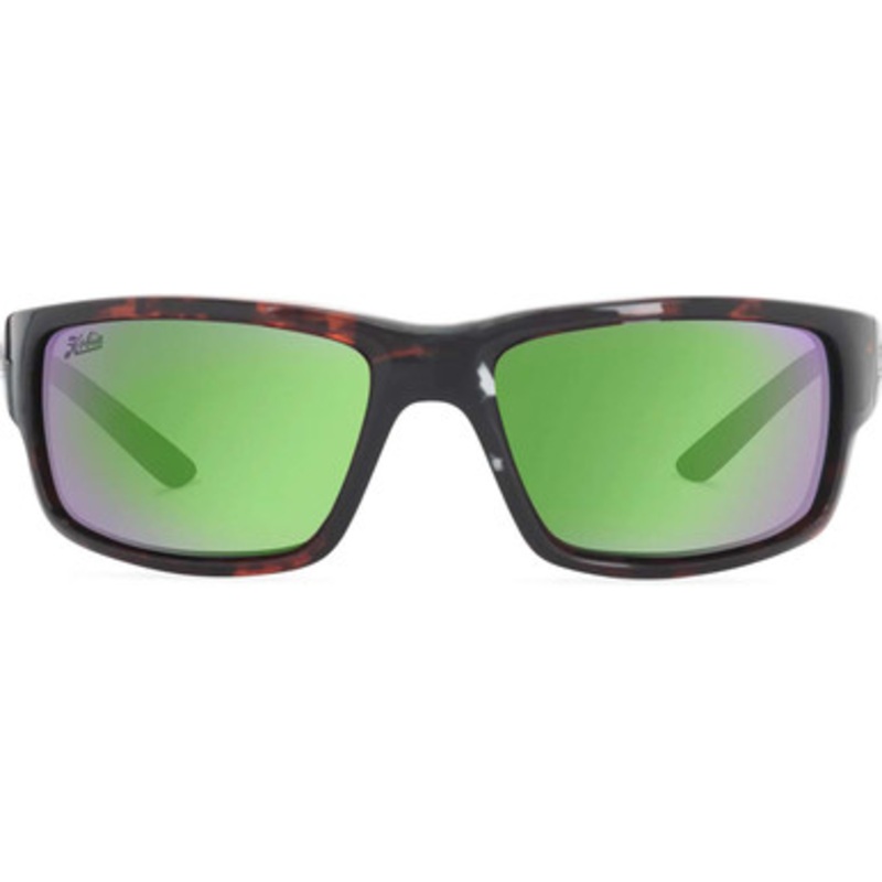 Hobie Snook Polarized Sunglasses – Shiny Dark Brown Tortoise/Green