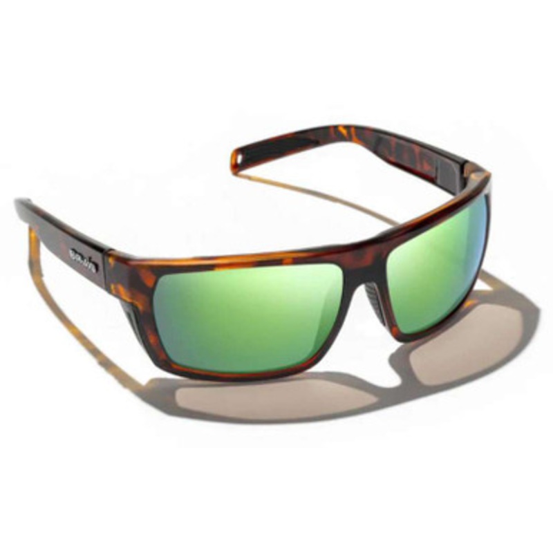Bajio Palometa Sunglasses – Brown Tort Frame/Green Mirror Glass Lens