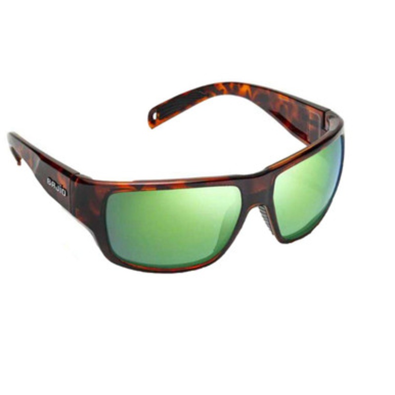 Bajio Piedra Sunglasses – Brown Tort Matte/Green Mirror Glass Lens