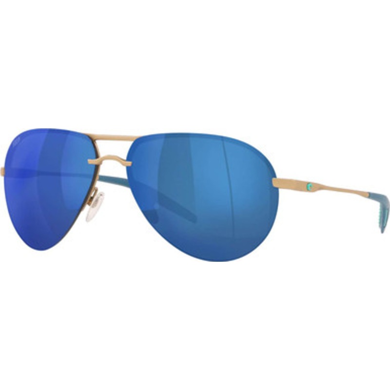 Costa Helo Sunglasses – Matte Champagne/Blue Mirror 580P