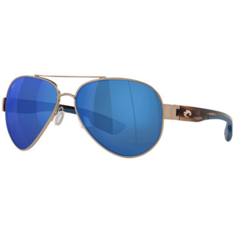 Costa South Point Sunglasses – Golden Pearl/Blue Mirror 580P