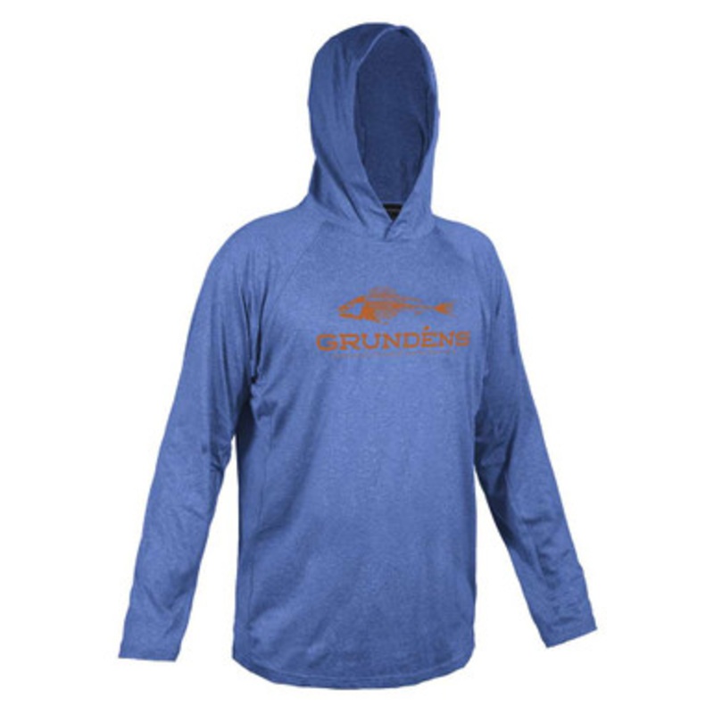 Grundens Deck Hand Hoodie – Deep Water Blue L