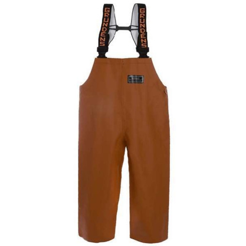 Grundens H16O Hercules 16 Bib Pant Orange – Size Large
