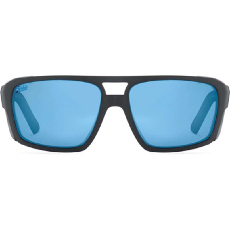 Hobie El Matador Polarized Sunglasses – Satin Black/Grey w/Cobalt