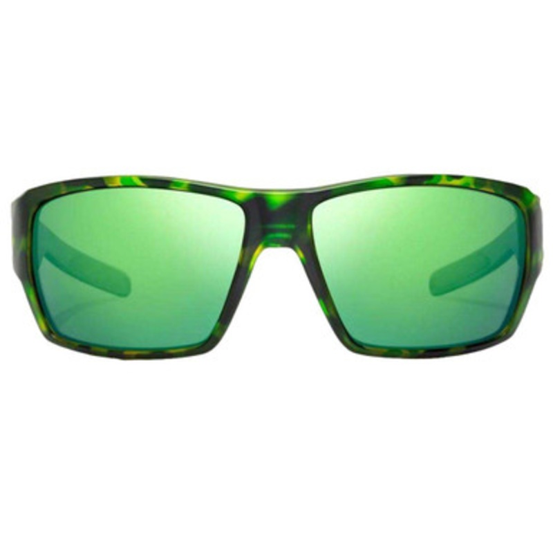 Bajio Vega Sunglasses – Green Tort Matte/Green Mirror Glass Lens