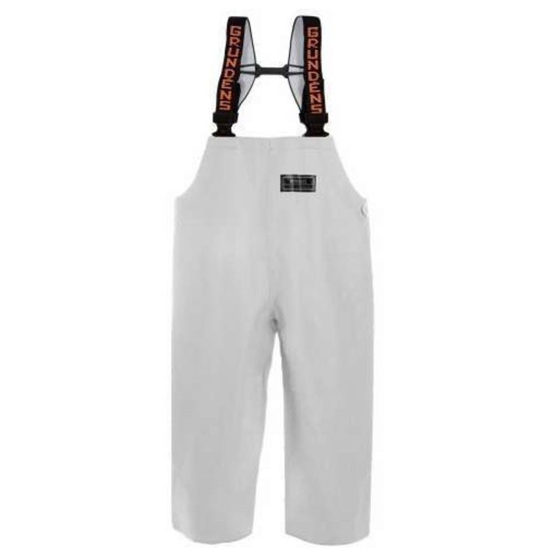 Grundens H16W Hercules 16 Bib Pant White Sizes 3XL-5XL – Size 3X-Large