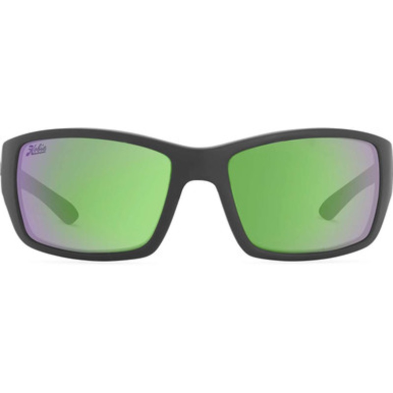 Hobie Everglades Polarized Sunglasses – Satin Black/Copper w/Sea Green