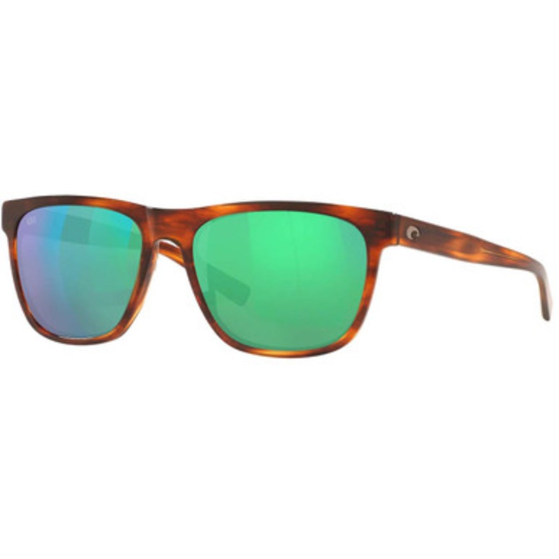 Costa Apalach Sunglasses – Shiny Tortoise Frame/Green Mirror 580G