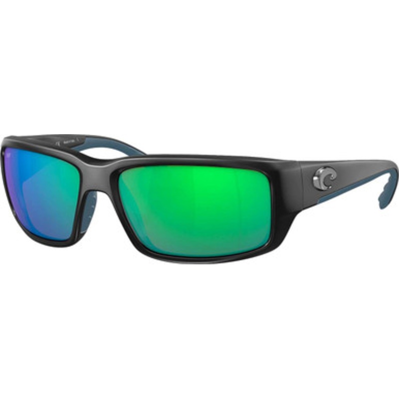 Costa Fantail Sunglasses – Matte Black Frame/Green Mirror 580P