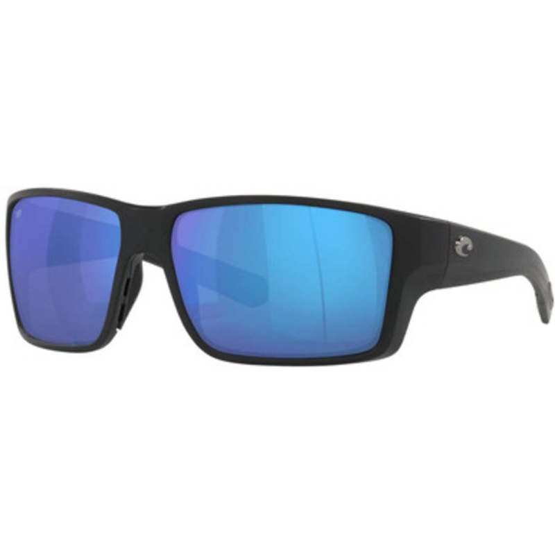 Costa Reefton Pro Sunglasses – Matte Black/Blue Mirror 580G