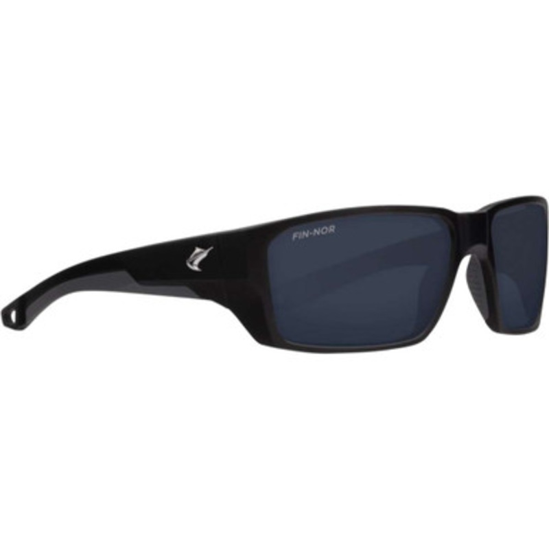 Fin-Nor Flybridge Sunglasses – Matte Black Frame/Grey Glass Lens